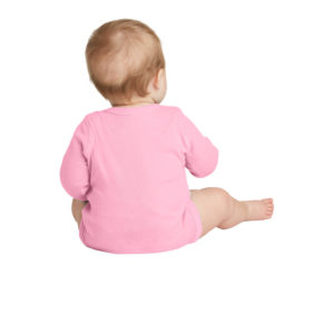 Rabbit Skins™ Infant Long Sleeve Baby Rib Bodysuit – RS4411